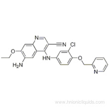 3-Quinolinecarbonitrile, 6-amino-4-[[3-chloro-4-(2-pyridinylmethoxy)phenyl]amino]-7-ethoxy- CAS 848139-78-6